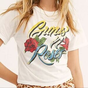 DAYDREAMER Free People NWOT Guns N Roses Band Tee